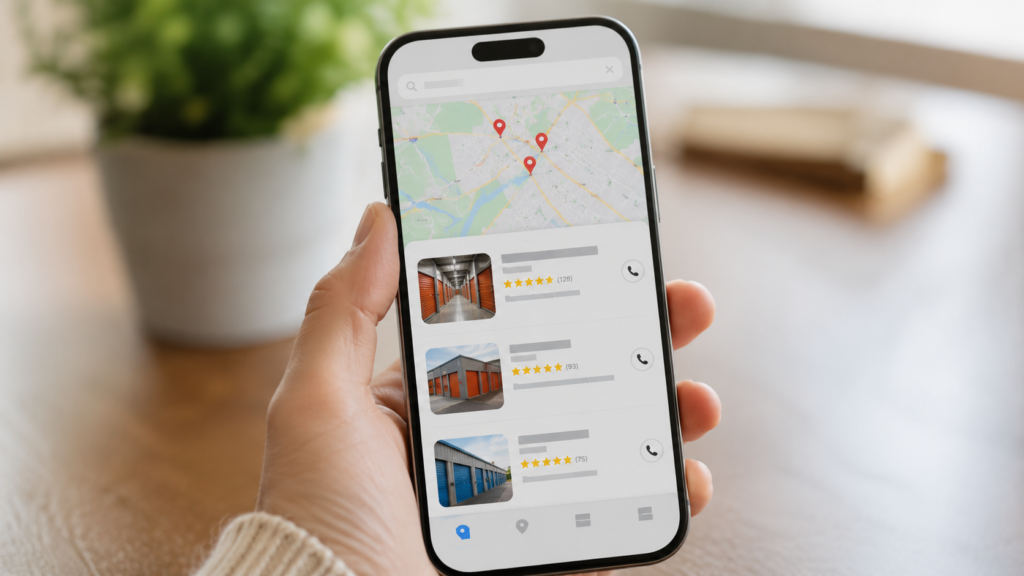 El Local Pack de Google Maps en móvil